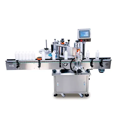 Lipdukų ženklinimo mašina apvaliam buteliui